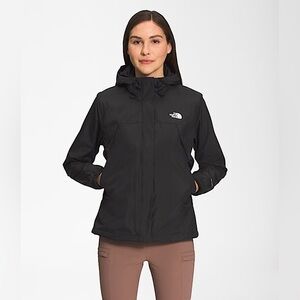 The North Face Antora Triclimate (3-in-1) Black Jacket/White Logo | Women’s XS